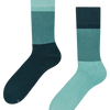 Warm Socks Ocean Blue Tri-color