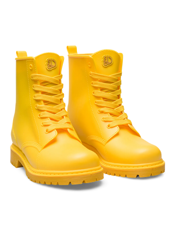 Yellow Women's Rain Boots