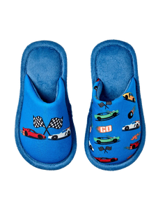 Kids' Slippers Fast Cars