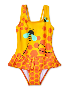 Girls' Swimsuit Little Bees