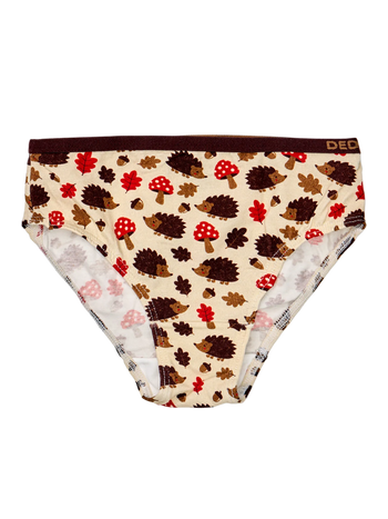 Girls' Briefs Forest Hedgehog