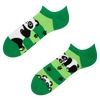Sneaker Socks Panda & Stripes