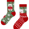 Kids' Warm Socks Bear with a Scarf
