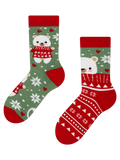 Kids' Warm Socks Bear with a Scarf