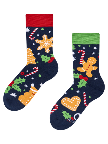 Kids' Warm Socks Gingerbread & Sweets