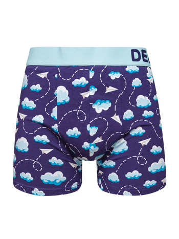 Men's Trunks Paper Planes & Clouds