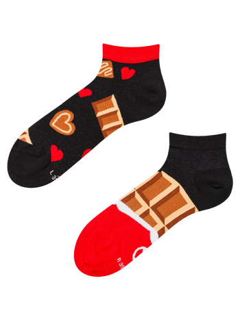Ankle Socks Chocolate Love