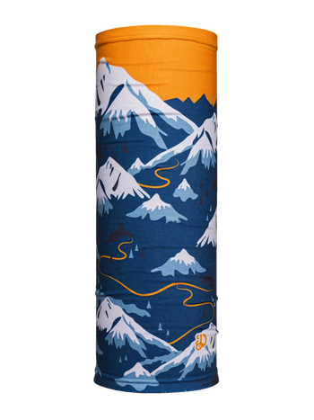 Neck warmer Road to the Mountains