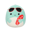 Squishmallows Perry the Dolphin with Sunglasses and Surfboard, 20 cm