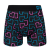 Men's Trunks Pixel Hearts