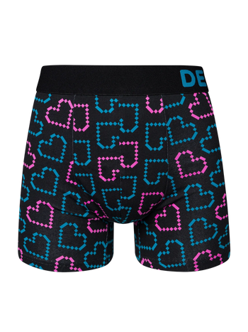 Men's Trunks Pixel Hearts