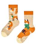 Kids' Warm Socks Fox with Scarf