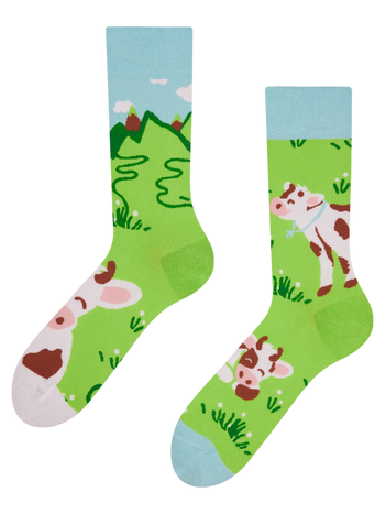 Regular Socks Happy Cow