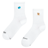 Ribbed Mid Calf Socks Love Served Warm