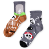 Crew Socks Funny Skeletons