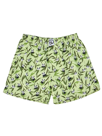 Men's Boxer Shorts Pandas & Bamboo