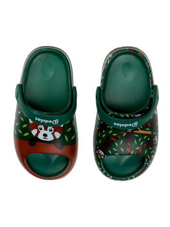 Baby Chunky Clogs Red Panda