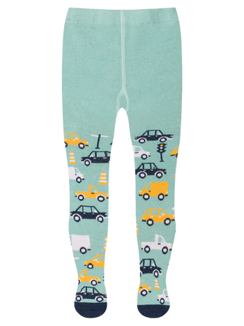 Kids' Tights Car Traffic