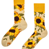 Bamboo Regular Socks Blooming Sunflower