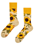 Bamboo Regular Socks Blooming Sunflower