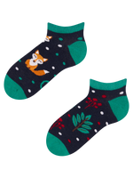 Kids' Ankle Socks Red Fox