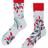 Warm Socks Rosehips in Snow