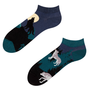 Ankle Socks Moon Wolf