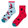 Crew Socks Ladybugs & Dots