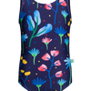 Girls' Swimsuit Aquarelle Flowers