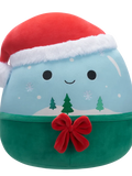 Squishmallows Ezekiel the Christmas Snow Globe, 20 cm