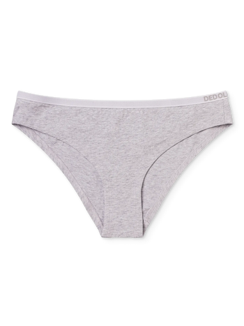Light Grey Melange Women's Briefs