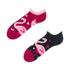 Sneaker Socks Flamingos & Hearts