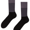 Warm Socks Black Tri-color