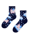 Crew Socks Pigs in the Clouds