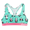 Women's Bralette Panda & Hearts