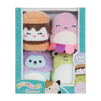 Squishmallows Micromallows 4-Pack - Wendy, Jeanne, Carmelita, Lucia
