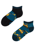 Kids' Ankle Socks Excavator