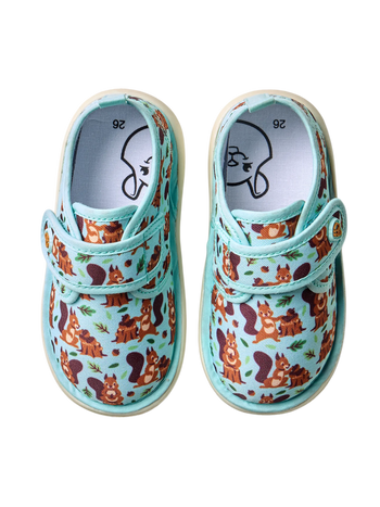 Baby Slippers Squirrel in the Woods