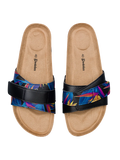 Women's Cork Slides Bird of Paradise