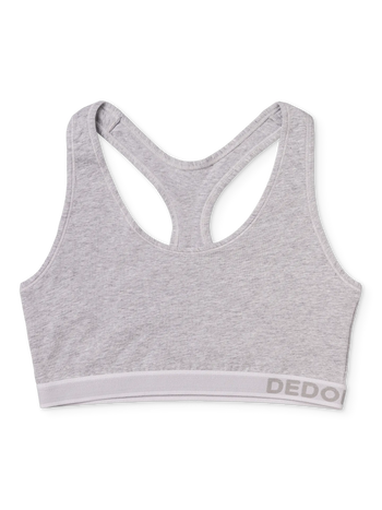 Grey Melange Women's Bralette