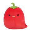 Squishmallows Christo the Red Chili Pepper with Mischievous Eyes, 20 cm