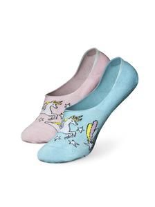 No Show Socks Rainbow Unicorn
