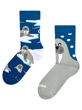 Kids' Warm Socks Walrus