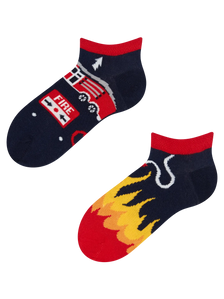 Kids' Ankle Socks Firefighter