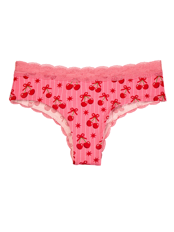 Women´s Lace Briefs Cherry World