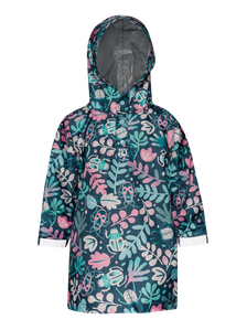 Kids' Raincoat Leaves & Bugs