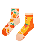 Crew Socks Peach Juice