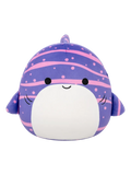 Squishmallows Tizziano the Purple Striped Whale Shark, 30 cm