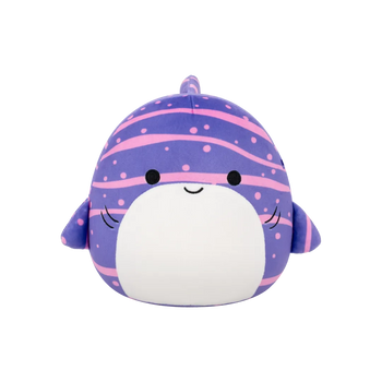 Squishmallows Tizziano the Purple Striped Whale Shark, 30 cm