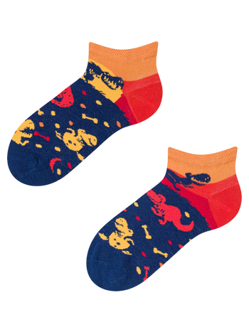 Kids' Ankle Socks Dinosaur World